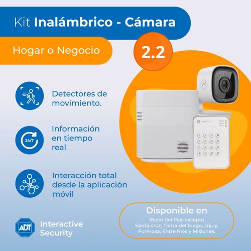 Kit Inalámbrico Cámara Interior 2.2